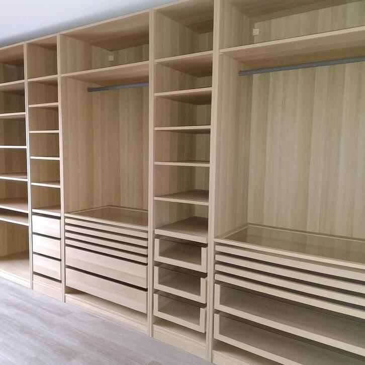 Luxe Open Dressing 🠚 IKEA PAX EIK 🠘 4.50 m ⭐⭐⭐⭐⭐, Huis en Inrichting, Slaapkamer | Complete slaapkamers, Nieuw, Ophalen