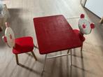 Set kindertafel & stoeltjes (2 stuks), Kinderen en Baby's, Kinderkamer | Tafels en Stoelen, Ophalen, Gebruikt, Tafel(s) en Stoel(en)