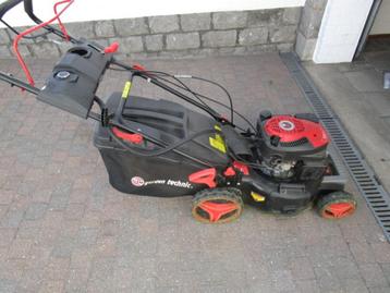 ELEM Garden Star 145cc benzine grasmaaier 46cm zelftrekker, Tuin en Terras, Ophalen, Opvangbak, Gebruikt, Benzine-grasmaaier