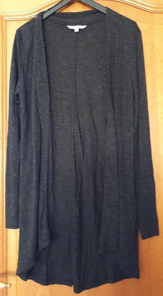 Clockhouse - Losse vest - Antracite grijs - maat S, Kleding | Dames, Truien en Vesten, Zo goed als nieuw, Maat 36 (S), Grijs, Verzenden