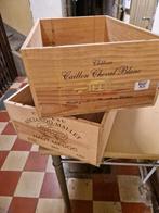 2 caisses de vin, Bricolage & Construction, Casiers & Boîtes, Enlèvement, Utilisé