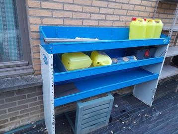 Rek voor bestelwagen, armoire pour camionette  beschikbaar voor biedingen