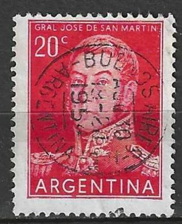 Argentinie 1954 - Yvert 546 - San Martín (ST)