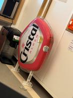Origineel Cristal Alken verlicht reclamebord met voet, Enlèvement, Utilisé