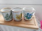 3 tasses vintage, Antiquités & Art, Antiquités | Services (vaisselle) pièces, Enlèvement