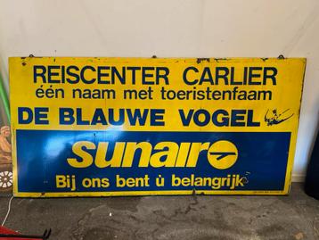 SUNAIR emaille reclamebord XL beschikbaar voor biedingen