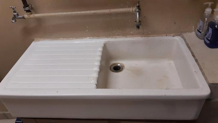 Stenen wastafel, Bricolage & Construction, Sanitaire, Utilisé, Lavabo, Pierre, Enlèvement