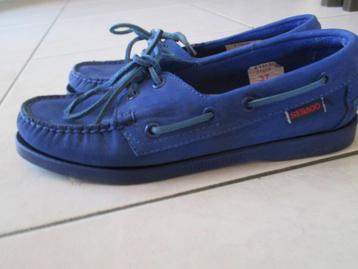 Docksides bleu Sebago taille 37 (unisexe), Enlèvement ou Envoi, Comme neuf