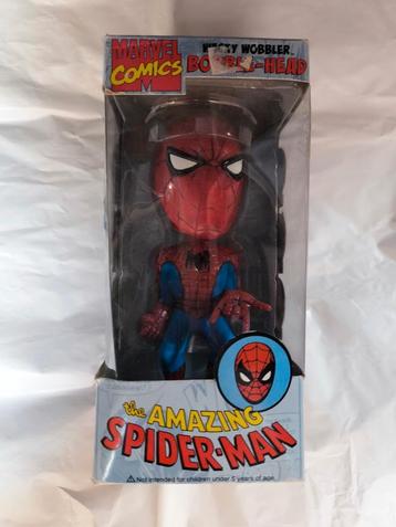 Zeldzame Wacky Wobbler Bobble Head Funko Spiderman beschikbaar voor biedingen