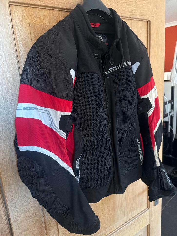IXS doorwaarjas 2XL, Motoren, Kleding | Motorkleding, Jas | textiel, Heren, Tweedehands, Ophalen
