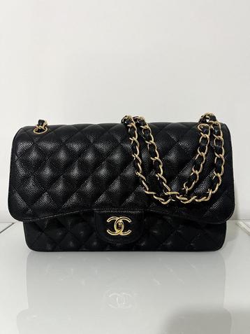 Originele Chanel Classic Flap Bag – Jumbo (Large) beschikbaar voor biedingen