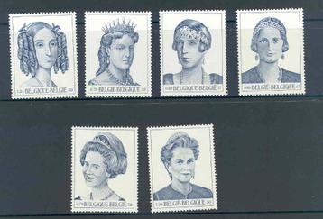 België 2001 Dynastie - De zes Belgische Koninginnen ** beschikbaar voor biedingen