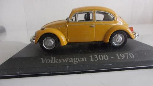 VW COX/BEETLE/KEVER 1300 de 1970.IXO 1/43 IMPEC,VITRINE, Hobby en Vrije tijd, Modelauto's | 1:43, Zo goed als nieuw, Auto, Overige merken