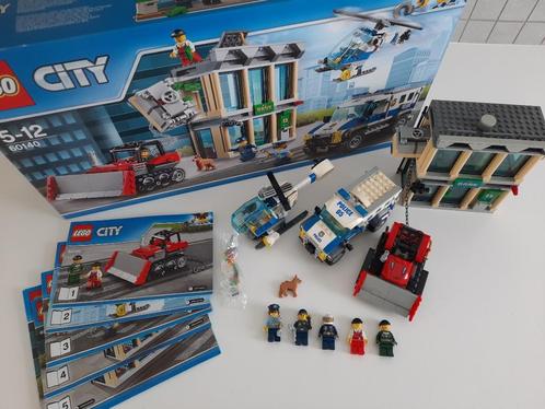 Lego City 60140 - Bulldozer inbraak, Enfants & Bébés, Jouets | Duplo & Lego, Comme neuf, Lego, Ensemble complet, Enlèvement ou Envoi
