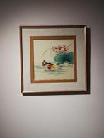 Chinees werkje mooi ingelijst, Antiek en Kunst, Ophalen of Verzenden