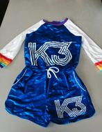 verkleedkledij K3 maat 9-11 jaar + gratis pantoffels K3, Ophalen of Verzenden, Zo goed als nieuw, 134 t/m 140, Meisje