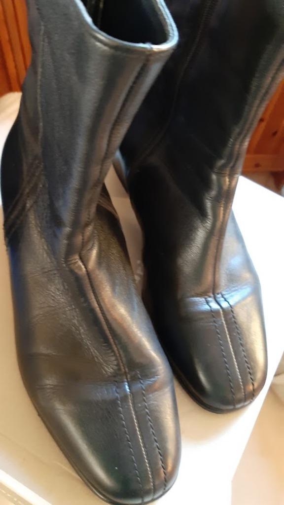 Mooie zwarte leder enkellaarsjes Picardi 38 als nieuw, Kleding | Dames, Schoenen, Zo goed als nieuw, Lage of Enkellaarzen, Zwart