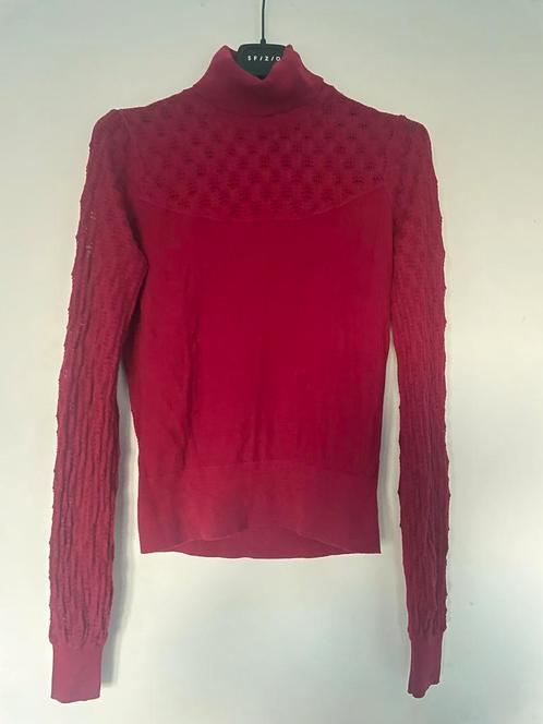 trui met kolkraag, Kleding | Dames, Truien en Vesten, Zo goed als nieuw, Maat 36 (S), Rood, Ophalen of Verzenden