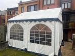 partytent 4x4 meter te koop, Ophalen, Gebruikt, Partytent, 4 tot 6 meter