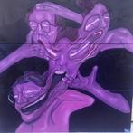 Crawling out of my skin - figuratieve kunst schilderijen, Hobby en Vrije tijd, Schilderen, Ophalen, Nieuw, Olieverf