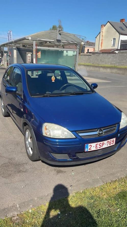 Opel corsa C 108 000km, Auto's, Opel, Particulier, Corsa, Apple Carplay, Benzine, Euro 4, 3 deurs, Handgeschakeld, Blauw, Grijs