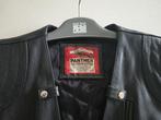 Lederen zwart biker gilet, Enlèvement, Seconde main, Hommes, Manteau | cuir