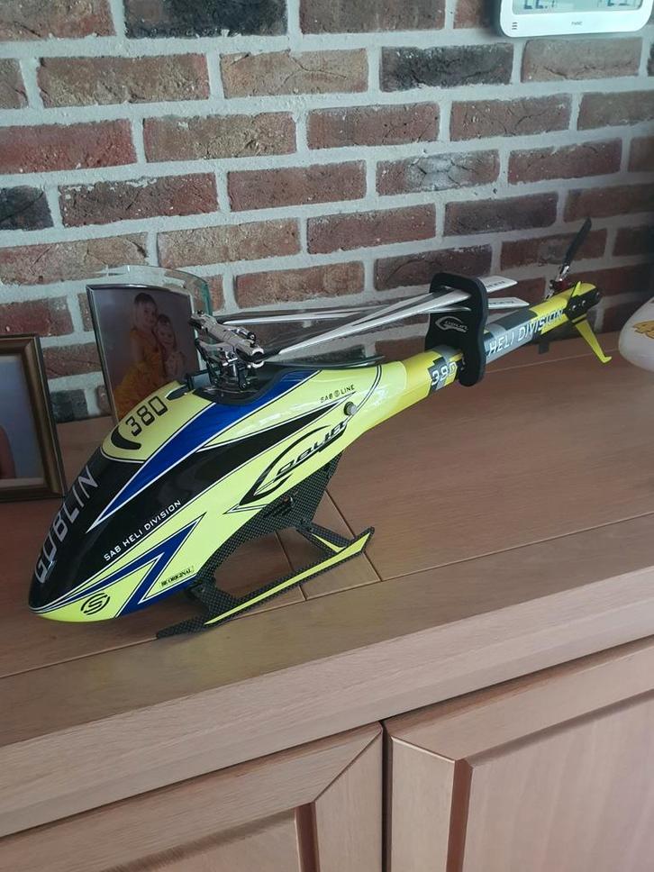 SAB 380, Hobby en Vrije tijd, Modelbouw | Radiografisch | Helikopters en Quadcopters, Zo goed als nieuw, Helikopter, Elektro, Ophalen of Verzenden
