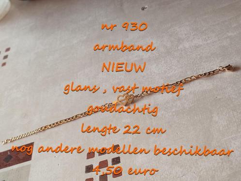 930. Juweel : armband , NIEUW , @LAATSTE STUK@ verzending in, Handtassen en Accessoires, Armbanden, Nieuw, Overige materialen