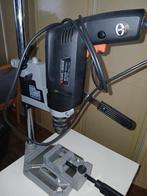 Black&Decker boormachine op Parkside statief + partij boren, Doe-het-zelf en Bouw, Ophalen, Zo goed als nieuw, 400 tot 600 watt