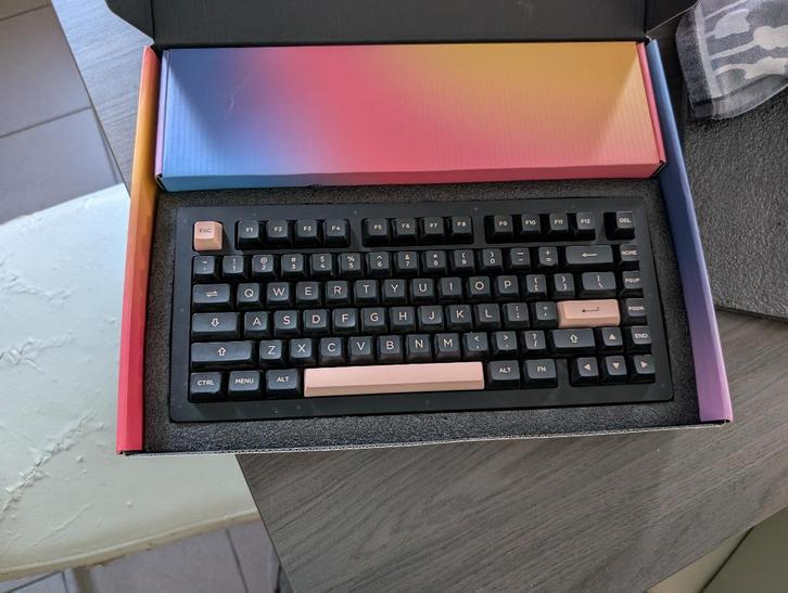 Akko ACR PRO 75, Computers en Software, Toetsenborden, Zo goed als nieuw, Qwerty, Bedraad, Gaming toetsenbord, Multimediatoetsen