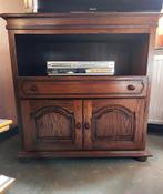 TV-kast, Huis en Inrichting, Ophalen, Eikenhout, 50 tot 100 cm, Zo goed als nieuw