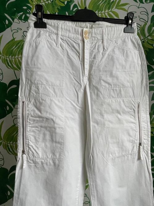 Witte zomer broek Xandres 38, Vêtements | Femmes, Culottes & Pantalons, Comme neuf, Taille 38/40 (M), Blanc, Longs, Enlèvement