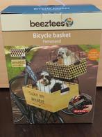 Panier à vélo en bois Beeztees + housse amovible, Comme neuf, Enlèvement ou Envoi