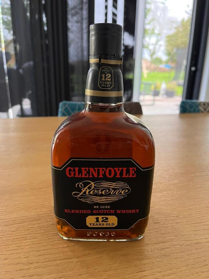 Glenfoyle Reserve 12 Years Old – Blended Scotch Whisky, Verzamelen, Wijnen, Nieuw, Overige typen, Vol, Verzenden
