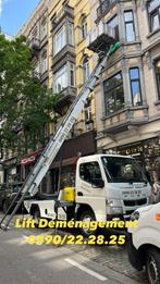 7/7 LIFT + 20m3 VERHUISWAGEN 📞 0490 22 28 25 📞, Ophalen of Verzenden