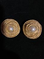 VINTAGE boucles d’oreilles clips Christian DIOR, Handtassen en Accessoires, Antieke sieraden, Ophalen, Overige materialen, Oorbellen