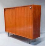 Alfred Hendrickx Belform Mod 426 Zingana vintage dressoir, Huis en Inrichting, Ophalen of Verzenden, Zo goed als nieuw, Metaal