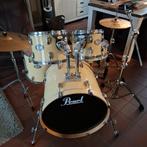 Pearl vision birch compleet drumstel in zeer goede staat, Muziek en Instrumenten, Ophalen, Zo goed als nieuw