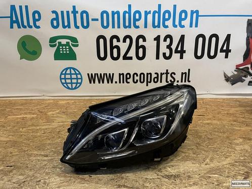 C KLASSE W205 VOL LED KOPLAMP LINKS ORIGINEEL A2059068701, Auto-onderdelen, Verlichting, Mercedes-Benz, Gebruikt, Ophalen of Verzenden