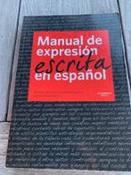 Manual de expresion escrita en espanol, Boeken, Taal | Spaans, Ophalen of Verzenden, Gelezen