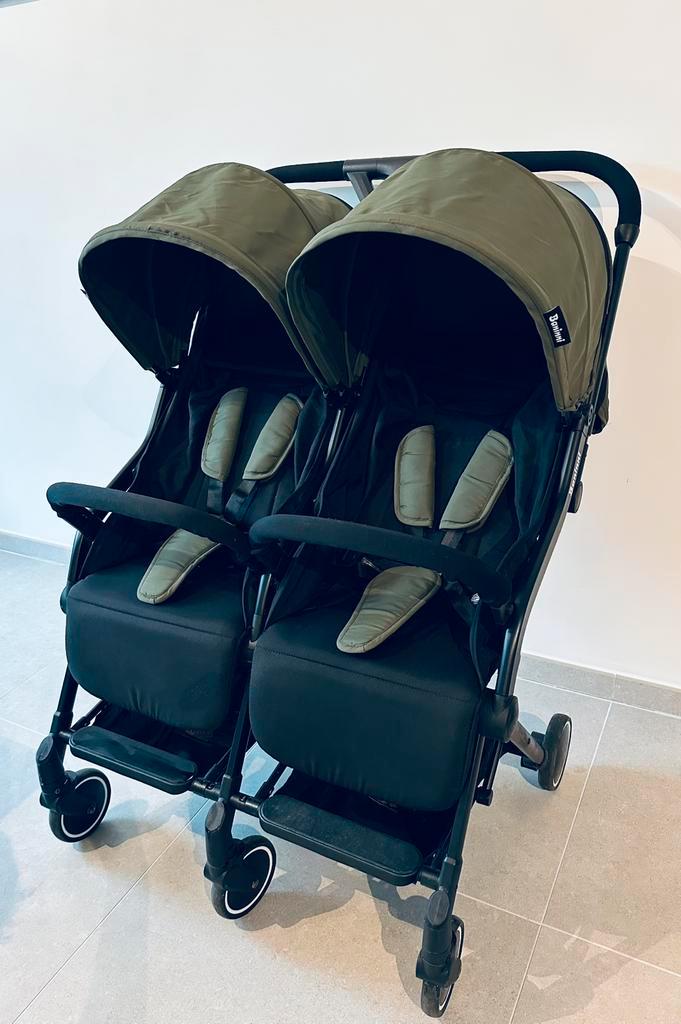 Duo Buggy Baninni, Kinderen en Baby's, Buggy's, Zo goed als nieuw, Ophalen