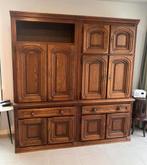 houten wandkast-tv kast, Ophalen, Gebruikt