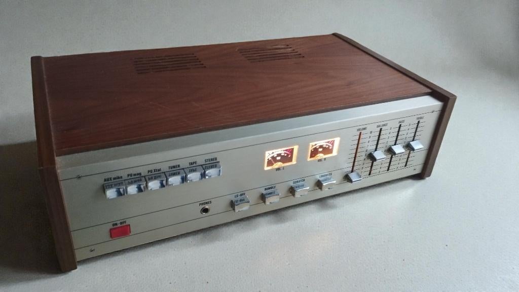 Amplificateur MBLE Polykit BBO866, TV, Hi-fi & Vidéo, Amplificateurs & Ampli-syntoniseurs, Utilisé, Stéréo, Moins de 60 watts