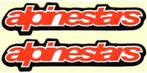 Alpinestars sticker set #4, Motoren, Accessoires | Stickers, Verzenden