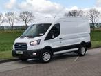 Ford E-Transit 68KWH ACCU 350 L2H2 100%ELEKTRISCH Groot Navi, Autos, Camionnettes & Utilitaires, Automatique, Tissu, Carnet d'entretien