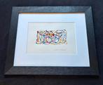 Jackson Pollock, acryl op papier, Antiek en Kunst, Ophalen of Verzenden