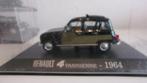 RENAULT 4 PARISIENNE.1/43 RENAULT COLLECT.1/43 VITRINE, Ophalen of Verzenden, Gebruikt, Auto, Overige merken