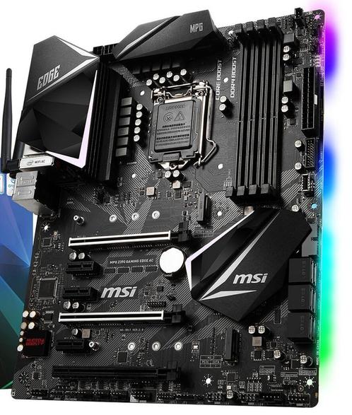 Carte mère MSI MPG Z390 Gaming Edge AC Wifi Socket 1151, Computers en Software, Moederborden, Gebruikt, Intel, DDR4, Ophalen of Verzenden