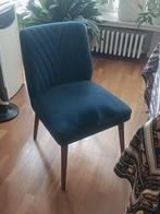 6 chaises bleues, Huis en Inrichting, Stoelen, Ophalen, Hout, Blauw, Zo goed als nieuw