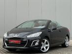 Peugeot 308 CC 2.0HDi Cabrio Cruise Navi ParkSensor DigAirco, Auto's, Voorwielaandrijving, 4 cilinders, Zwart, Parkeersensor